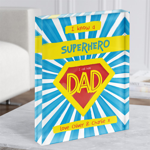 Superhero Dad - Personalised Father's Day Gift